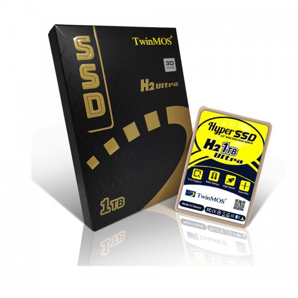 TwinMOS 1TB 2.5" SATA3 SSD (580Mb-550Mb/s) 3DNAND 3