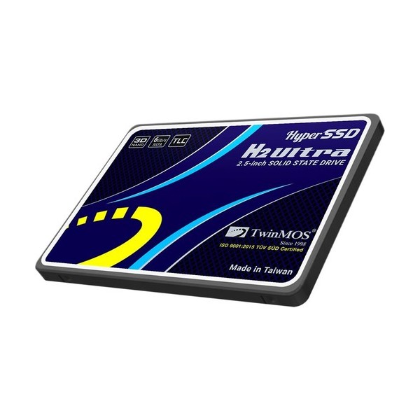 TwinMOS 1TB 2.5" SATA3 SSD (580Mb-550Mb/s) TLC 3DNAND BLACK 3
