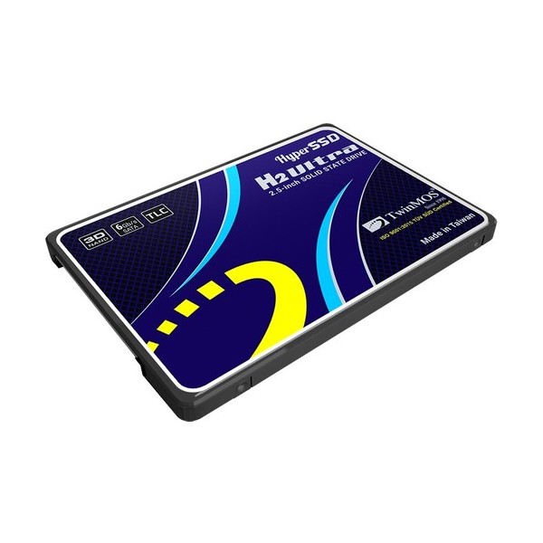 TwinMOS 1TB 2.5" SATA3 SSD (580Mb-550Mb/s) TLC 3DNAND BLACK 4