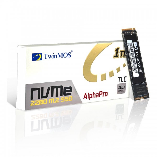 TwinMOS 1TB M.2 PCIe NVMe SSD (2455Mb-1832Mb/s) 3DNAND 4
