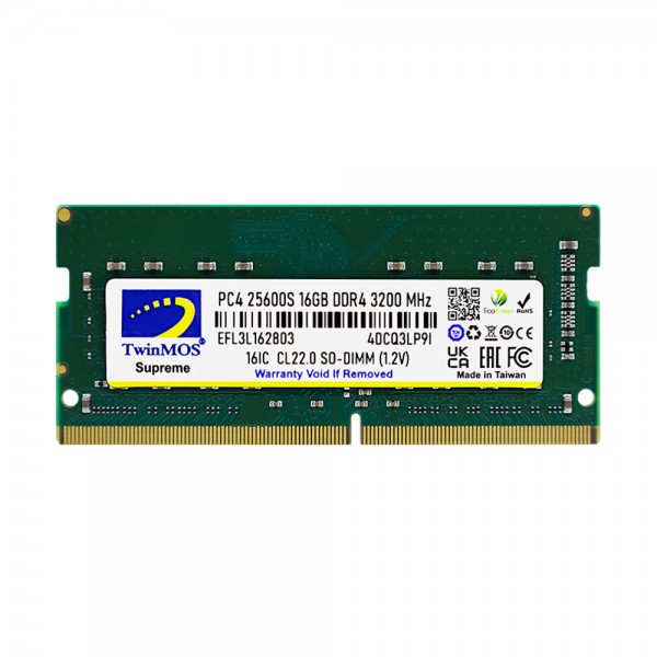 TwinMOS DDR4 16GB 3200MHz Notebook Ram