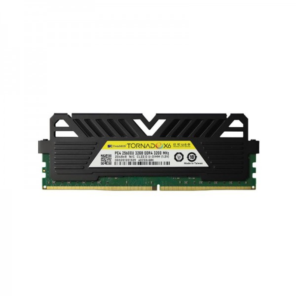 TwinMOS DDR4 32GB 3200MHz CL22 TornadoX6 Desktop Ram (Soğutuculu) 1