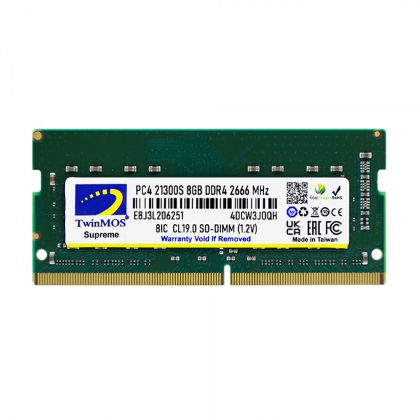 TwinMOS DDR4 8GB 2666MHz Notebook Ram