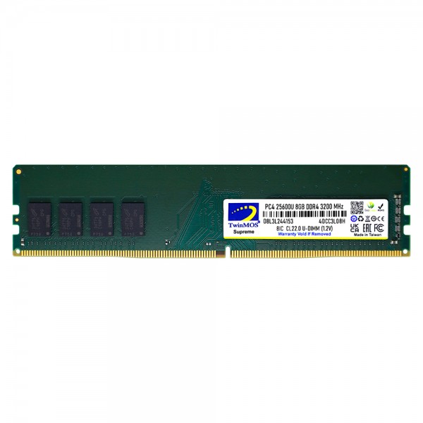 TwinMOS DDR4 8GB 3200MHz Desktop Ram
