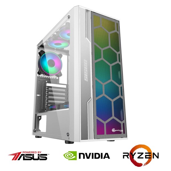 Dream Gaming 465VB / AMD Ryzen 5 1600 PRO / 16GB RAM / 512GB SSD / ASUS PH GeForce GTX 1660 SUPER O6G 6GB /