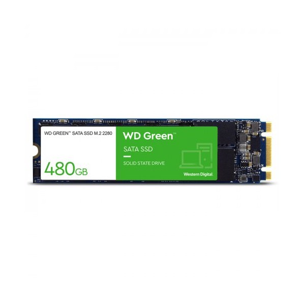 WD Green WDS480G2G0B 480GB 545/80MB/s SATA3 M2 SSD Disk 1