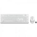 A4 Tech FG1010 USB TR Q Beyaz Kablosuz Klavye Mouse Set 1