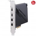 Asus ThunderboltEX 4 Kart PCI Express 2 x Thunderbolt 4 (USB-C) 2 x Mini DisplayPort TBT Header USB 2.0 Başlık 4