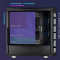 Corsair iCUE 465X MidTower RGB ATX Smart Kasa CC-9011188-WW 3