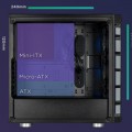 Corsair iCUE 465X MidTower RGB ATX Smart Kasa CC-9011188-WW 4