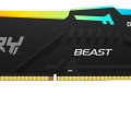Kingston Fury Beast RGB KF552C36BBEA/16 16GB (1x16GB) DDR5 5200MHz CL36 Siyah Gaming Ram (Bellek) 1