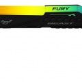 Kingston Fury Beast RGB KF556C36BBEA/16 16GB (1x16GB) DDR5 5600MHz CL36 Siyah Gaming Ram (Bellek) 4