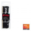 Kingston Fury Beast RGB KF556C36BBEA/16 16GB (1x16GB) DDR5 5600MHz CL36 Siyah Gaming Ram (Bellek) 5