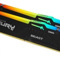 Kingston Fury Beast RGB KF560C36BBEAK2/32 32GB (2x16GB) DDR5 6000MHz CL36 Siyah Gaming Ram (Bellek) 2
