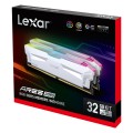 Lexar Ares RGB 32 GB (2x16) 6400 MHz CL32 LD5EU016G-R6400GDWA DDR5 Beyaz Pc Ram 4