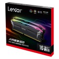 Lexar Ares RGB LD4BU008G-R3600GDLA 16 GB (2x8) DDR4 UDIMM 3600 MHz CL18 DT Siyah Pc Ram 3
