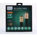 PHILIPS SWV-8100/93 HDMI 2.0 CABLE 1.5 MT 8K HDR 1