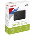 Toshiba 2.5" 4TB Canvio Basics HDTB540EK3CA USB3.2 G1 SİYAH  Taşınabilir Harddisk 4