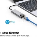 VİZY10 Macbook Uyumlu 5 In 1 Type-C To 2*usb 3.0 4K HDMI Gigabit Ethernet RJ45 Pd Çevirici Hub Adaptör 4