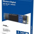 WD Blue SN550 WDS100T2B0C 1TB 2400/1950MB/s NVMe M2 SSD Disk 1