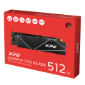 ADATA DISK PCI-E 512GB NVME XPG GAMMIX S70 BLADE AGAMMIXS70B-512G-CS 7400-6800MBPS 5